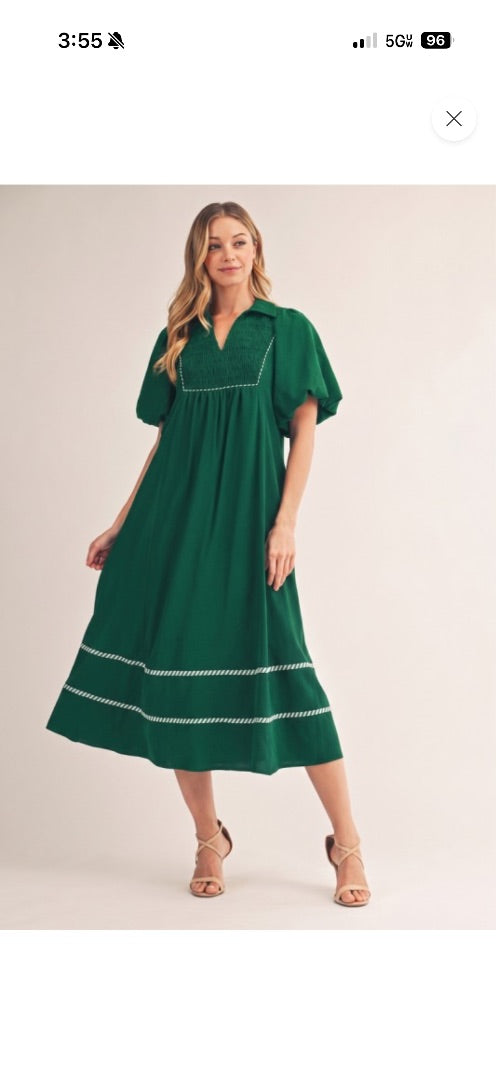 Hunter Green JODIFL Women-Dresses/Rompers, Medium